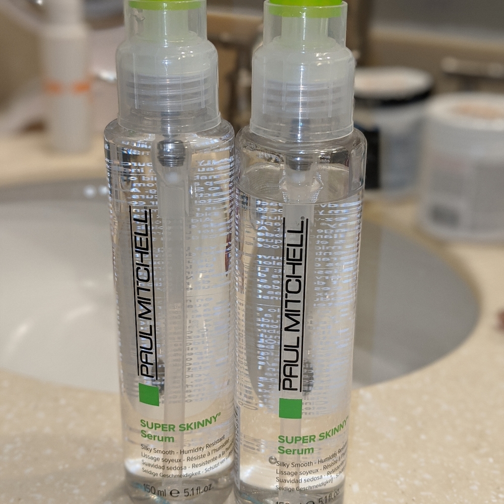 Two (2) full size Paul Mitchell Super Skinny Serum